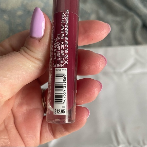 NEW CHARMING CRANBERRY LIP GLOSSIES GLOSS TINT Bath & Body Works - Picture 3 of 4